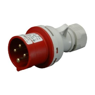 Фото Разъемы и соединители, Силовые разъемы Вилка переносная SEZ IVN 3243 (32А, 4P, 400В, IP44)
