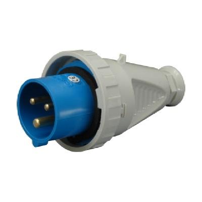 Фото Разъемы и соединители, Силовые разъемы Вилка переносная SEZ IVG 3232 (32А, 2P+PE, 230В, IP67)