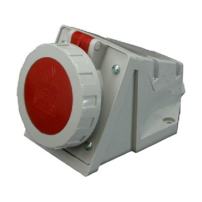 Фото Разъемы и соединители, Силовые разъемы Розетка настенная SEZ IZG 3253 (32A, 5P, 400В, IP67)